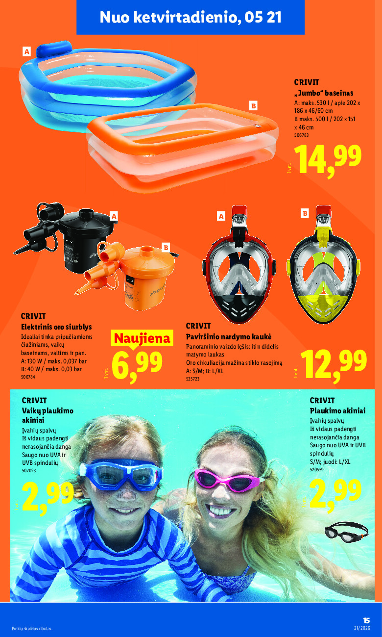 NE MAISTO PREKIŲ PASIŪLYMAI (2026-05-18 - 2026-05-24) | 15