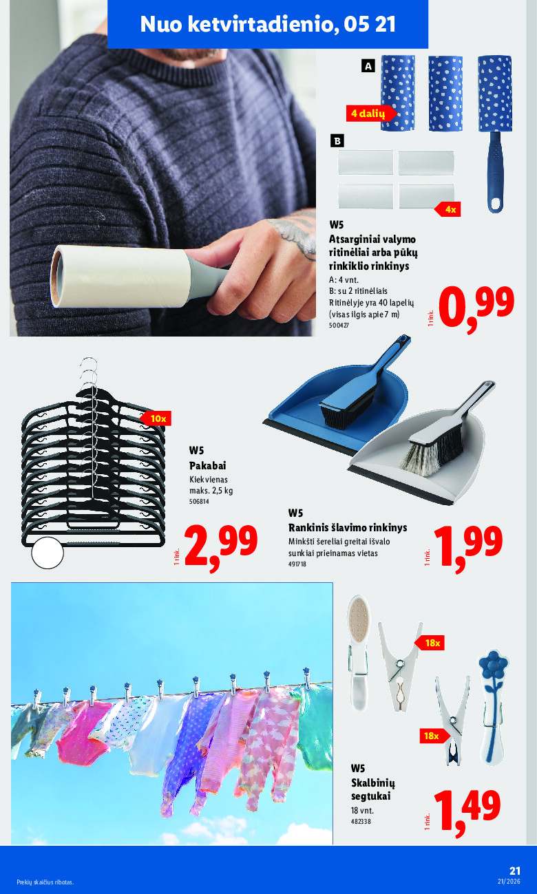 NE MAISTO PREKIŲ PASIŪLYMAI (2026-05-18 - 2026-05-24) | 21