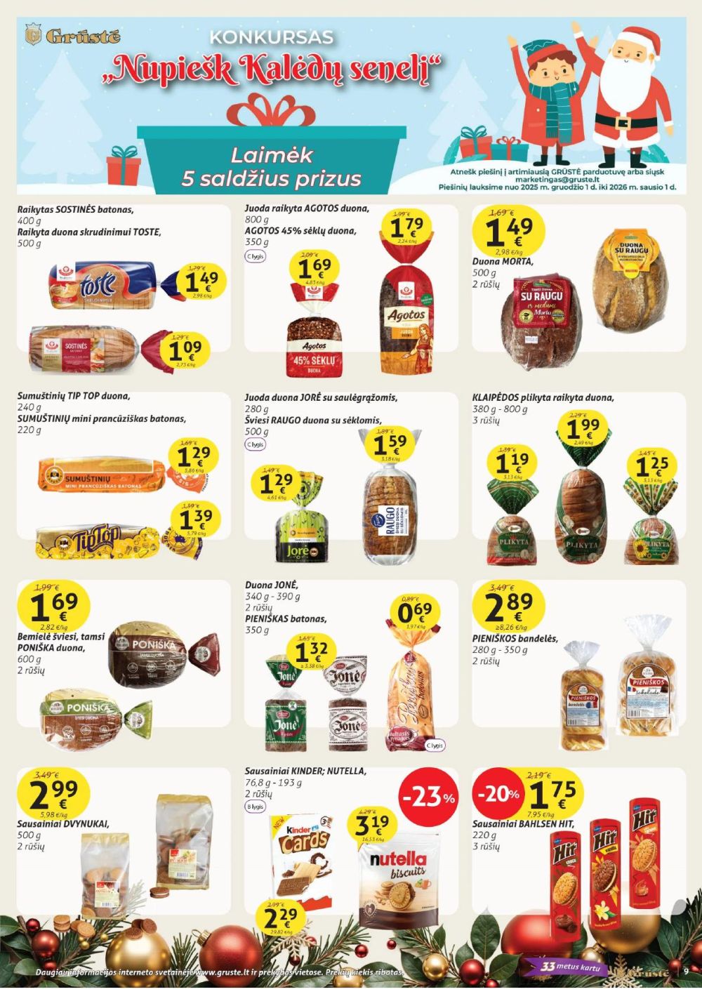 GRŪSTĖ - Leidinys Nr.34 (2025 12 21 - 2026 01 01) | 9