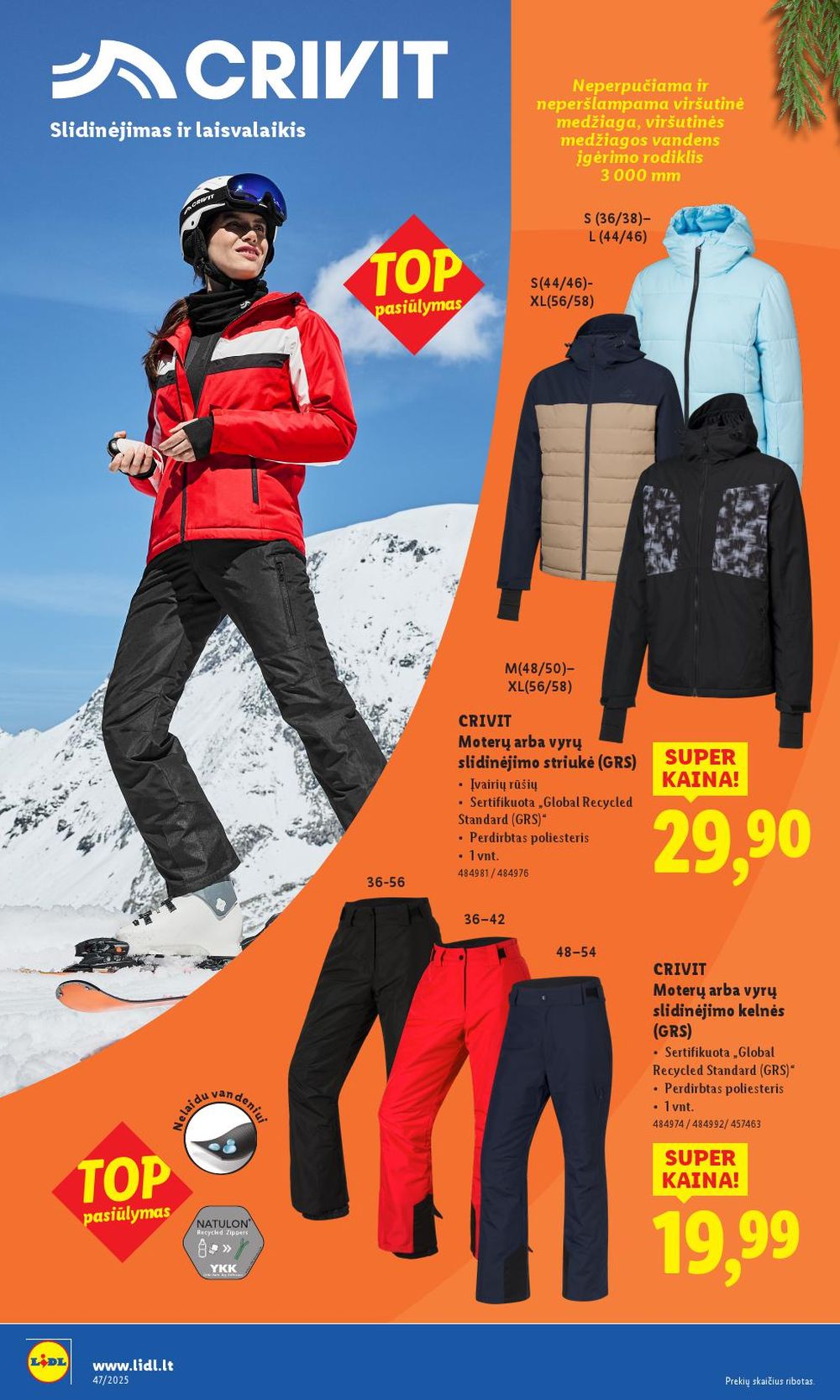 LIDL - Ne maisto prekių pasiūlymai (2025 11 17 - 2025 11 23) | 20