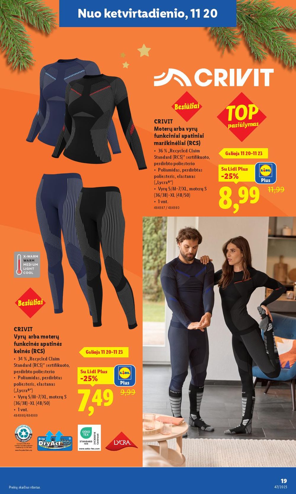 LIDL - Ne maisto prekių pasiūlymai (2025 11 17 - 2025 11 23) | 21