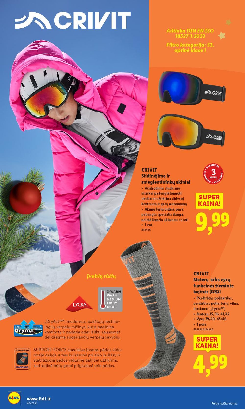 LIDL - Ne maisto prekių pasiūlymai (2025 11 17 - 2025 11 23) | 24