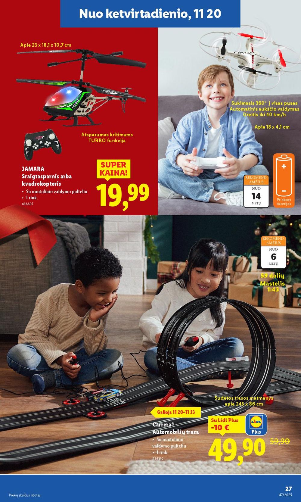LIDL - Ne maisto prekių pasiūlymai (2025 11 17 - 2025 11 23) | 29