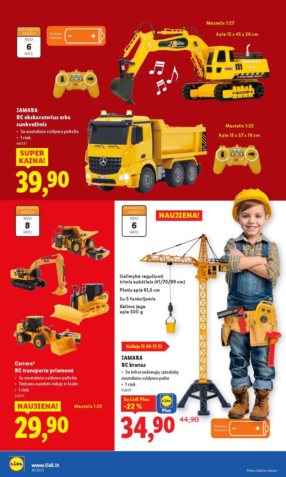 LIDL - Ne maisto prekių pasiūlymai (2025 11 17 - 2025 11 23) | 30