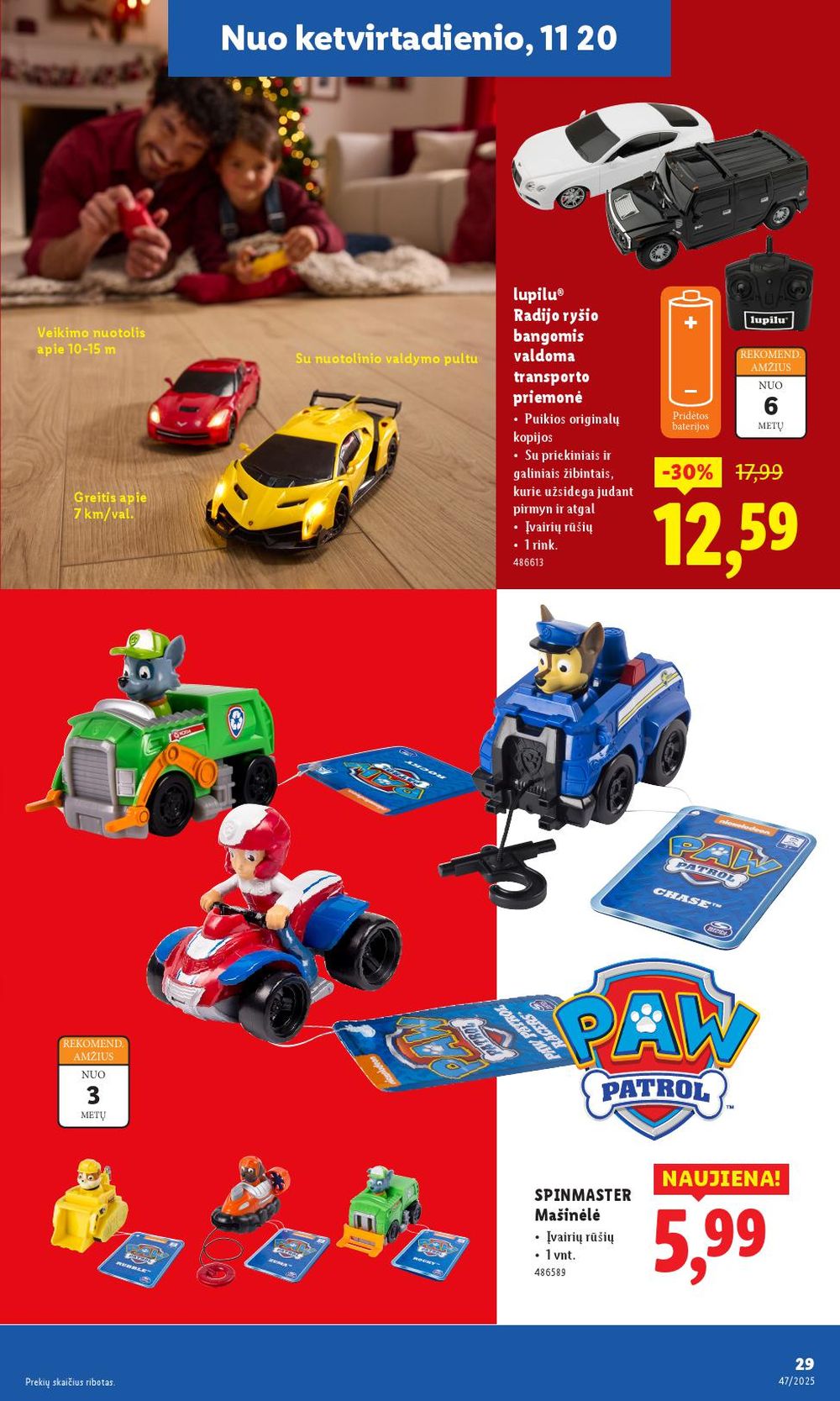 LIDL - Ne maisto prekių pasiūlymai (2025 11 17 - 2025 11 23) | 31