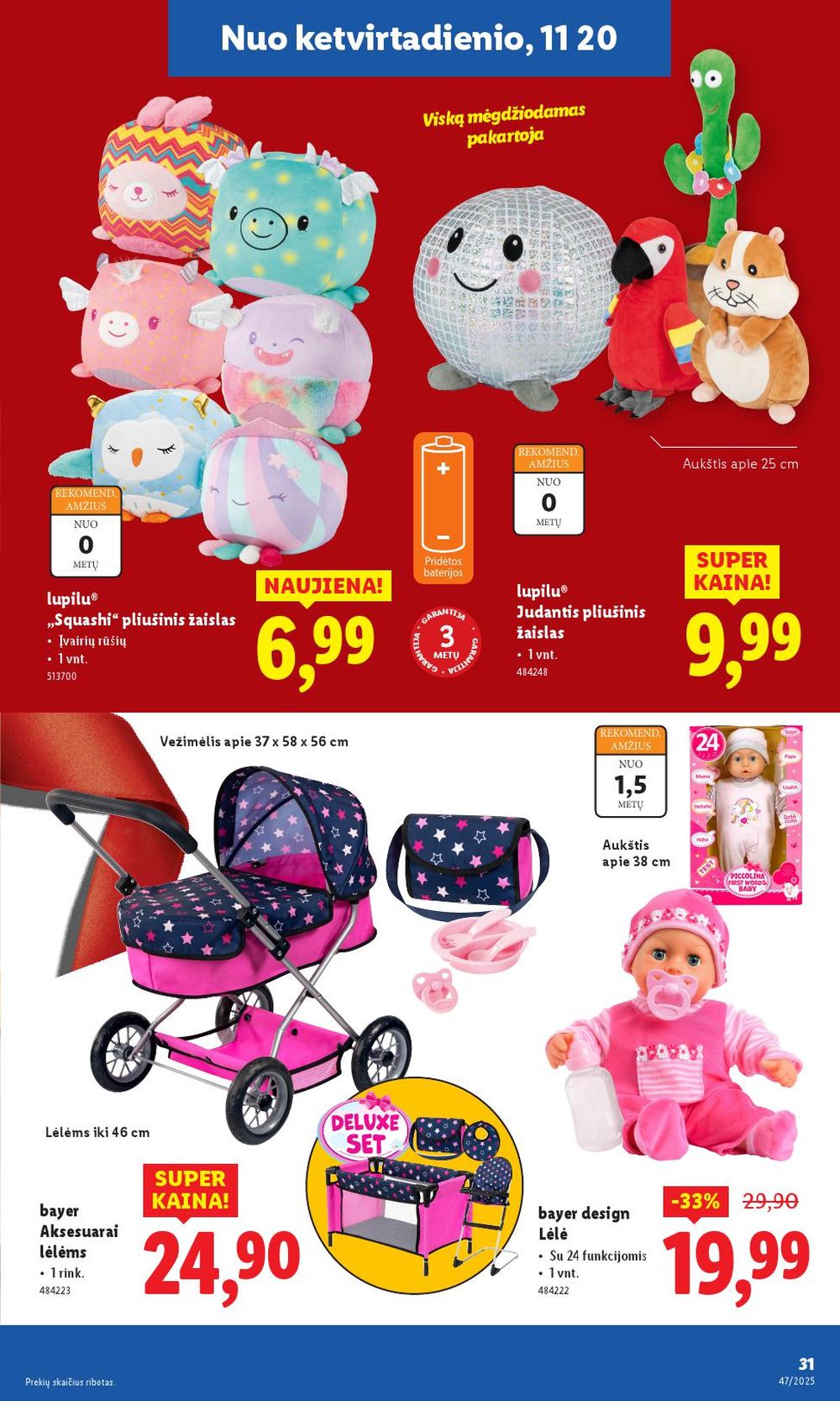 LIDL - Ne maisto prekių pasiūlymai (2025 11 17 - 2025 11 23) | 33