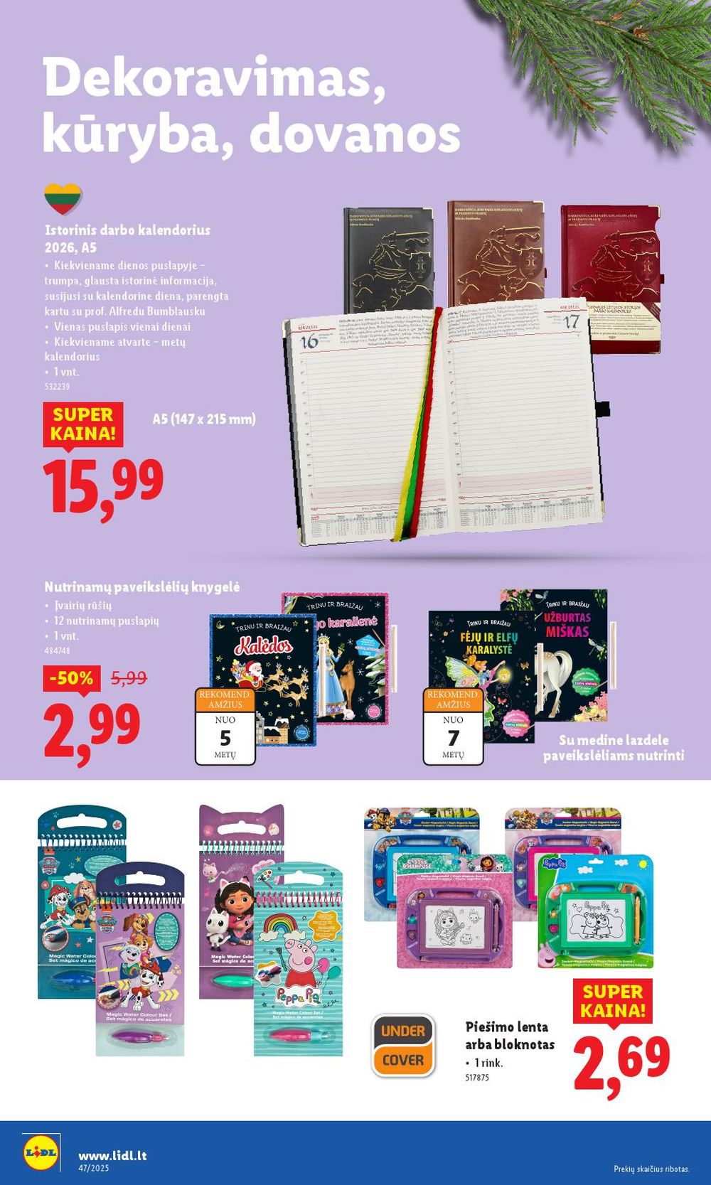 LIDL - Ne maisto prekių pasiūlymai (2025 11 17 - 2025 11 23) | 38