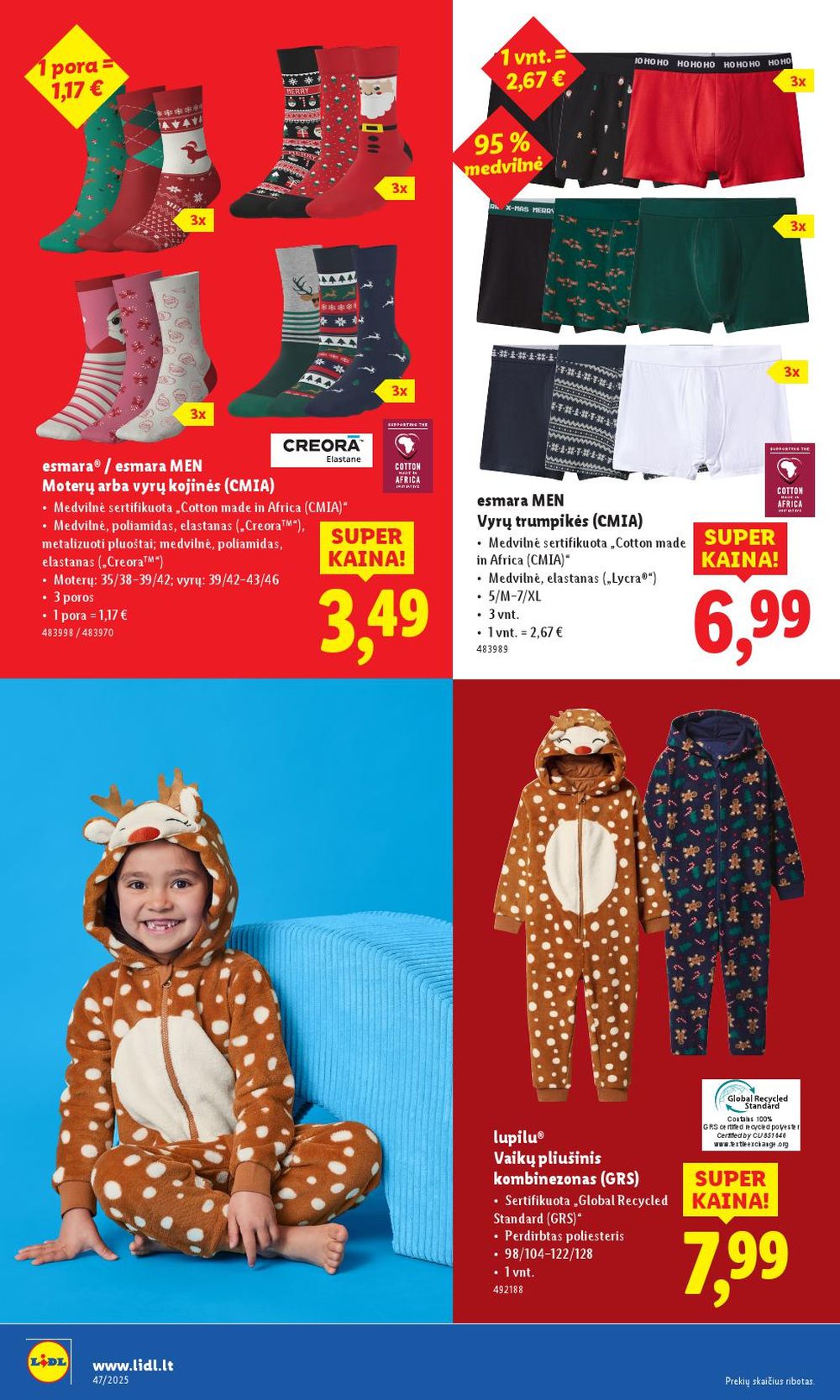 LIDL - Ne maisto prekių pasiūlymai (2025 11 17 - 2025 11 23) | 6