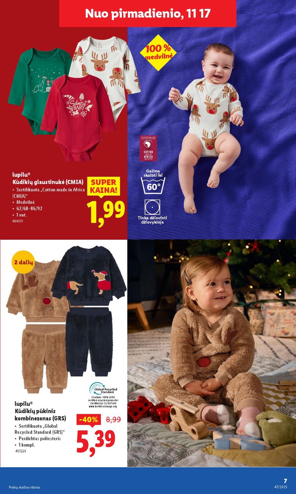 LIDL - Ne maisto prekių pasiūlymai (2025 11 17 - 2025 11 23) | 7