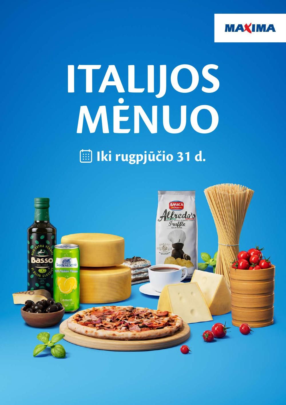 MAXIMA - Italijos mėnuo (2026 08 05 - 2026 08 31) | 1