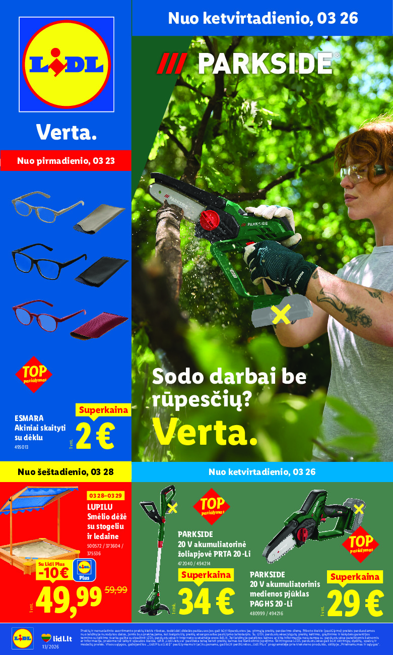 NE MAISTO PREKIŲ PASIŪLYMAI (2026-03-23 - 2026-03-29) | 1