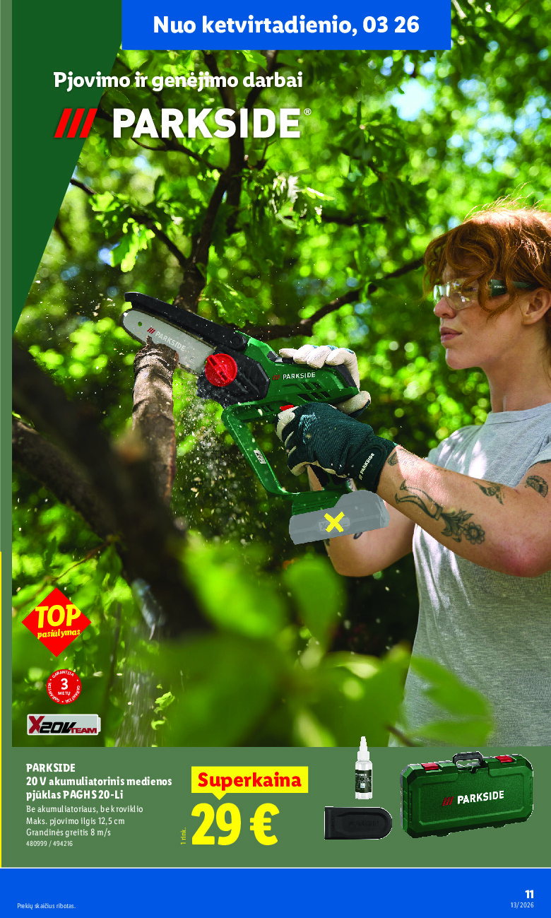 NE MAISTO PREKIŲ PASIŪLYMAI (2026-03-23 - 2026-03-29) | 11