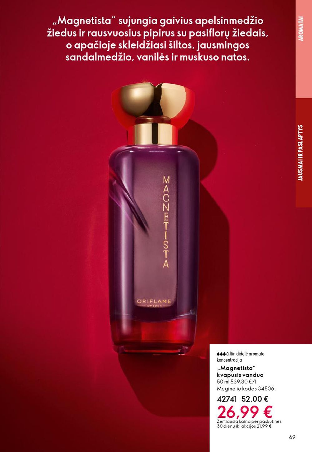 ORIFLAME - Katalogas (2025 12 31 - 2026 01 27) | 69