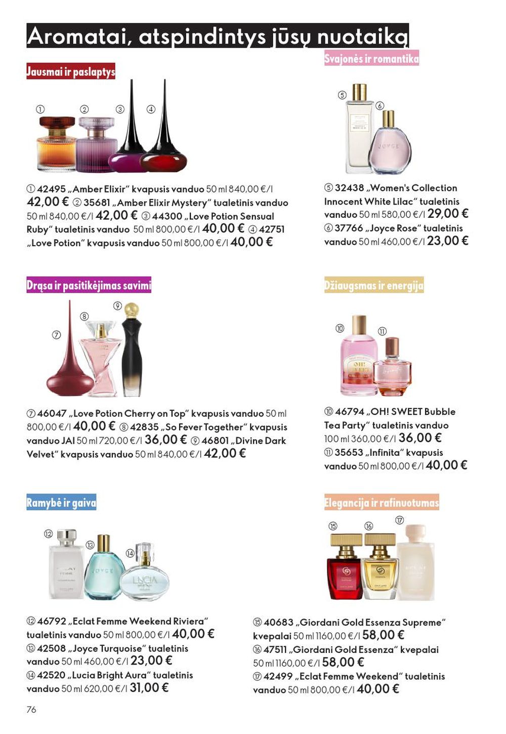 ORIFLAME - Katalogas (2025 12 31 - 2026 01 27) | 76