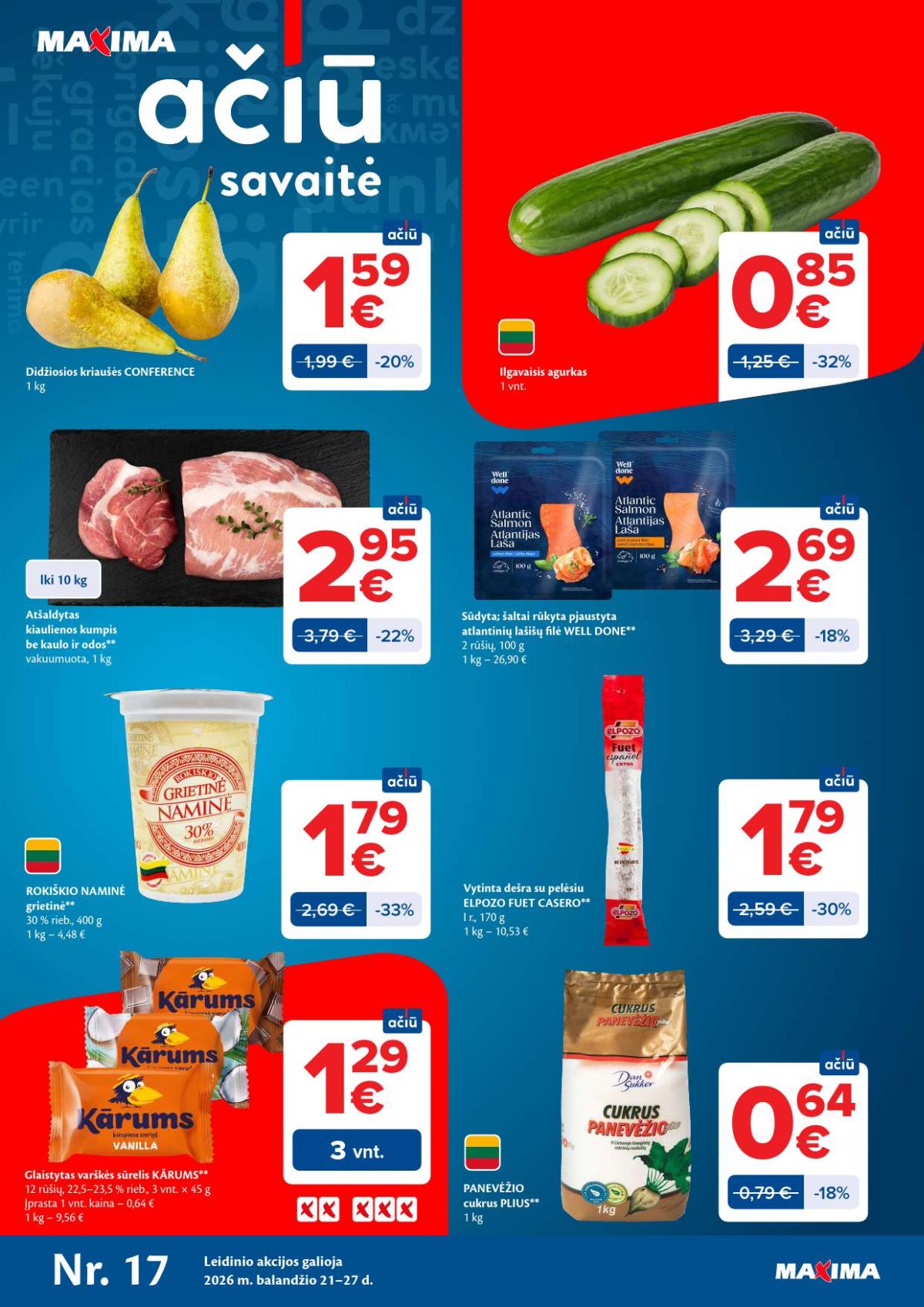 MAXIMA - Kaininis leidinys Nr.17 (2026 04 21 - 2026 04 27) | 1