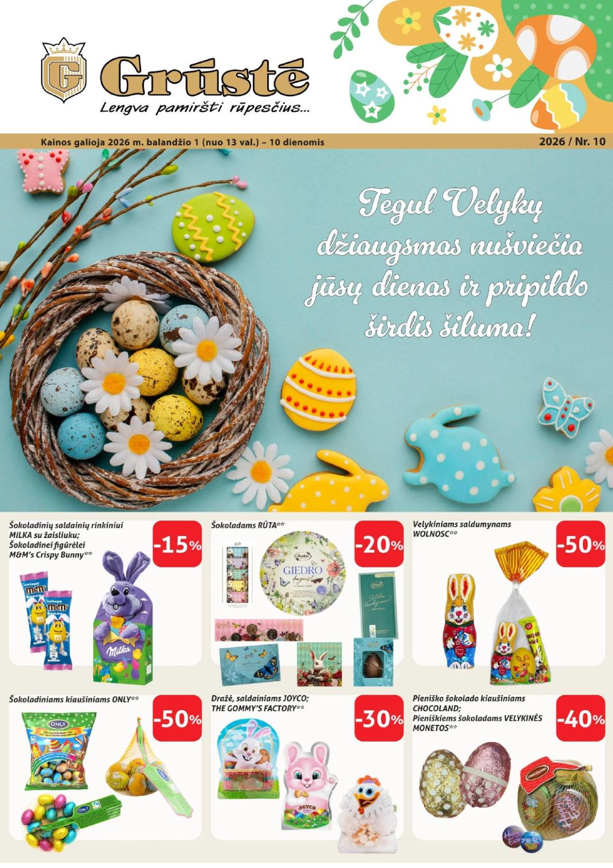 GRŪSTĖ - Leidinys Nr.10 (2026 04 01 - 2026 04 10) | 1