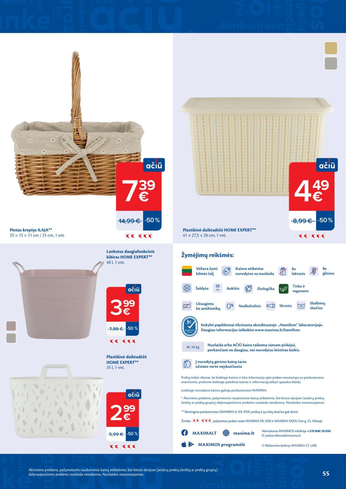 MAXIMA - Kaininis leidinys Nr.20 (2026 05 12 - 2026 05 18) | 28