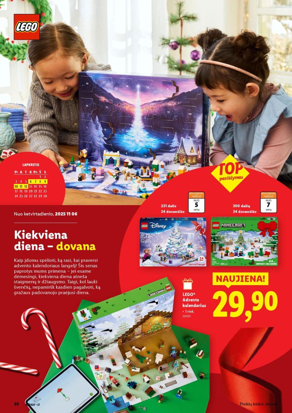 LIDL - ŽAISLŲ KATALOGAS | 30