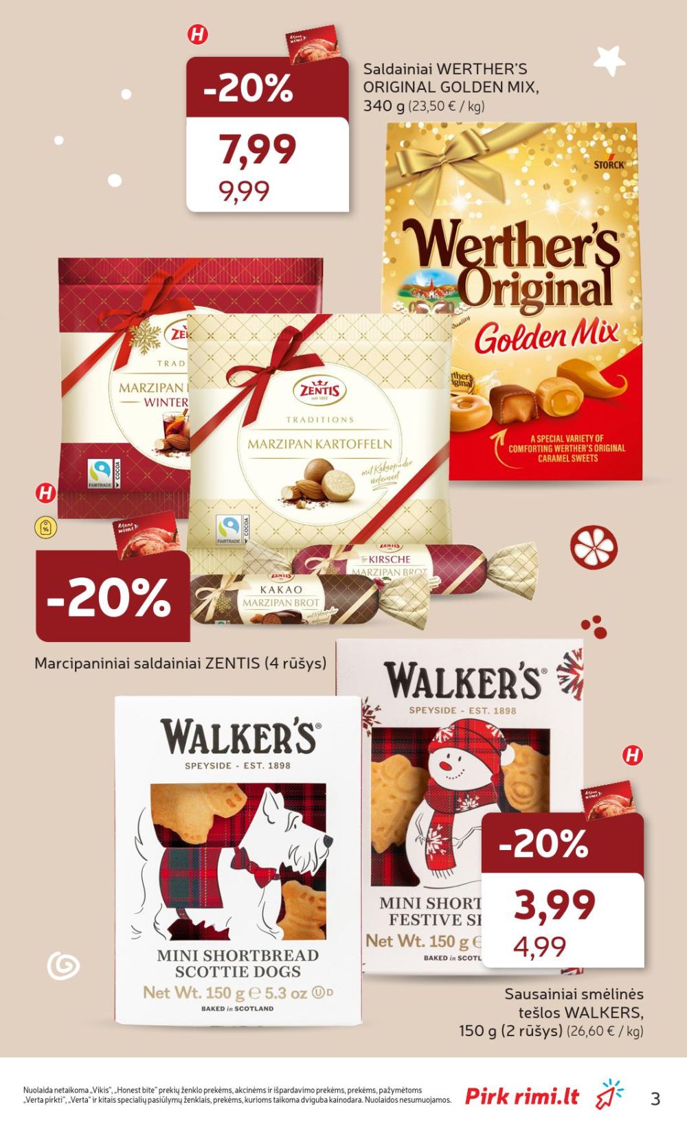 RIMI - Kalėdinių SALDUMYNŲ asortimento katalogas (2025 11 04 - 2025 11 17) | 3