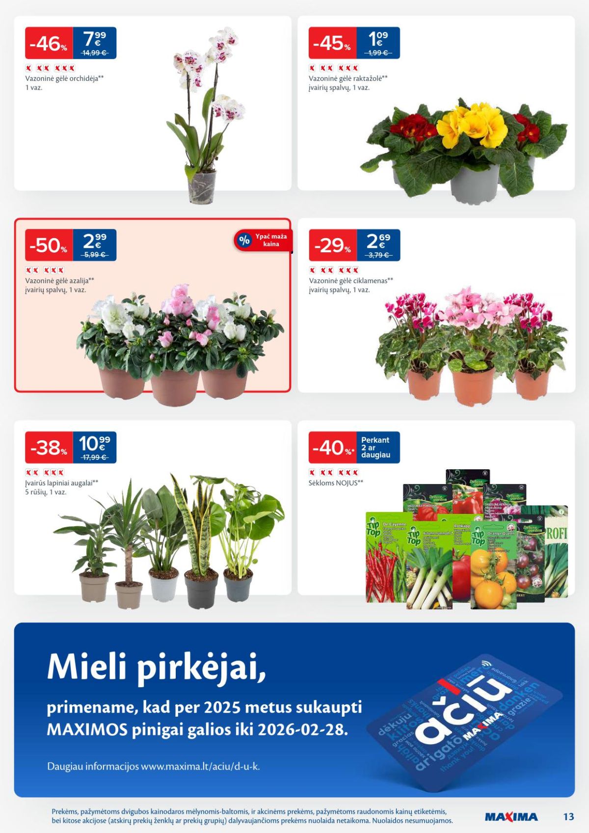 MAXIMA - Kaininis leidinys Nr.9 (2026 02 24 - 2026 03 02) | 13