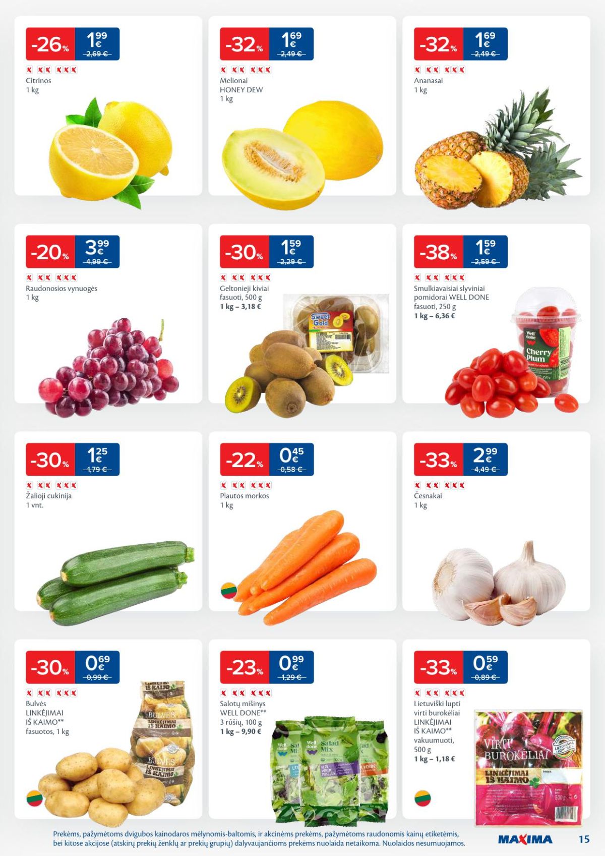 MAXIMA - Kaininis leidinys Nr.9 (2026 02 24 - 2026 03 02) | 15