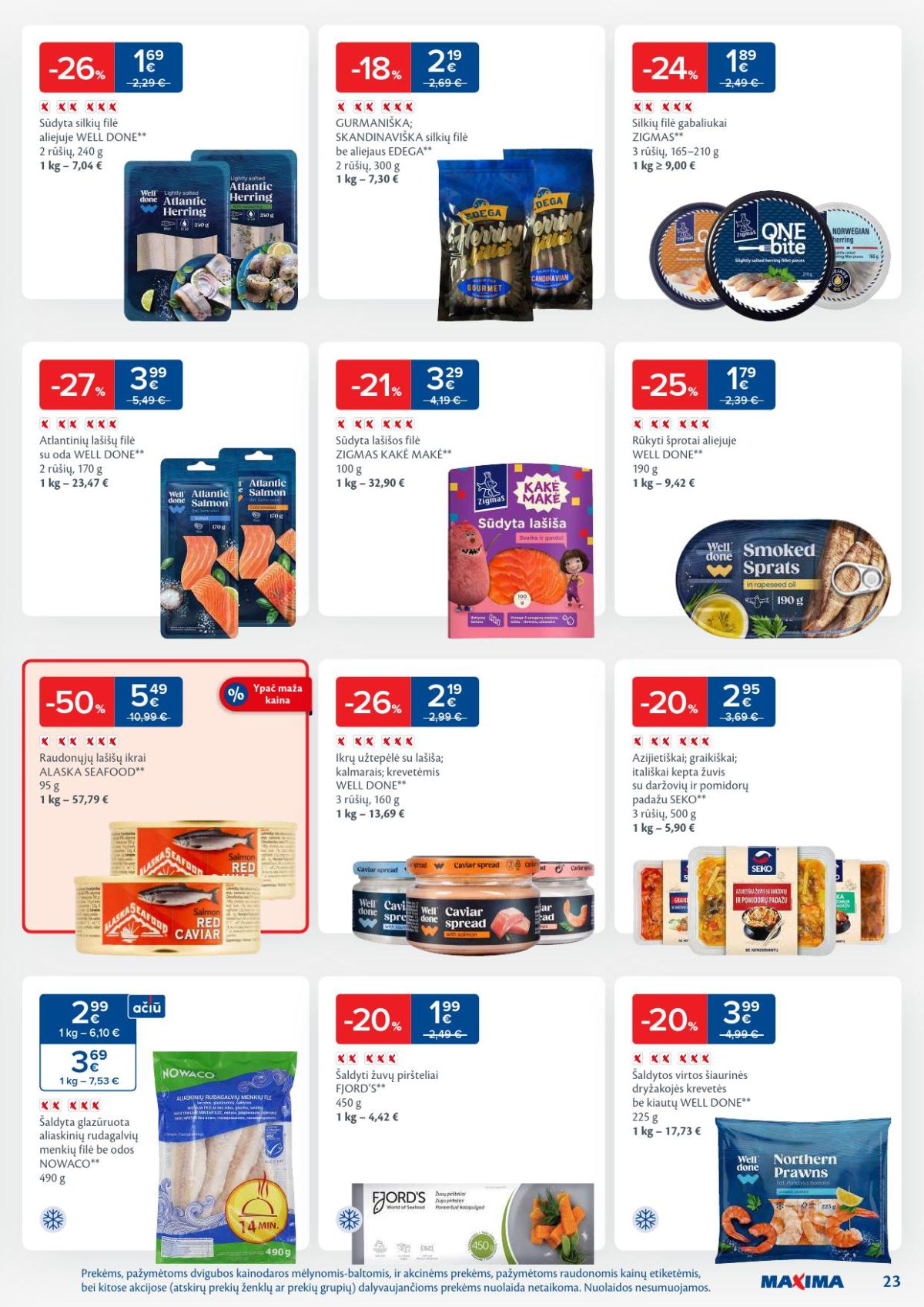 MAXIMA - Kaininis leidinys Nr.9 (2026 02 24 - 2026 03 02) | 23