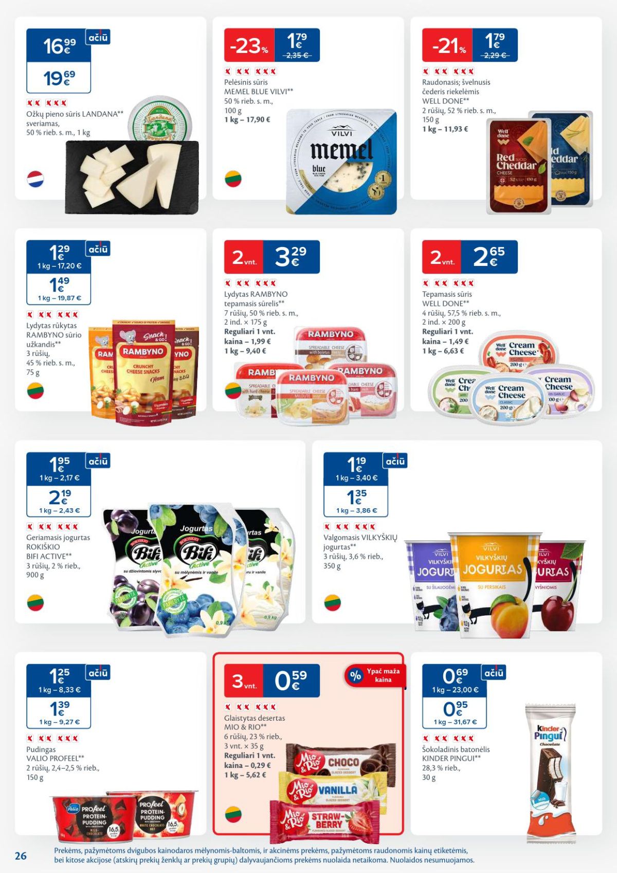 MAXIMA - Kaininis leidinys Nr.9 (2026 02 24 - 2026 03 02) | 26