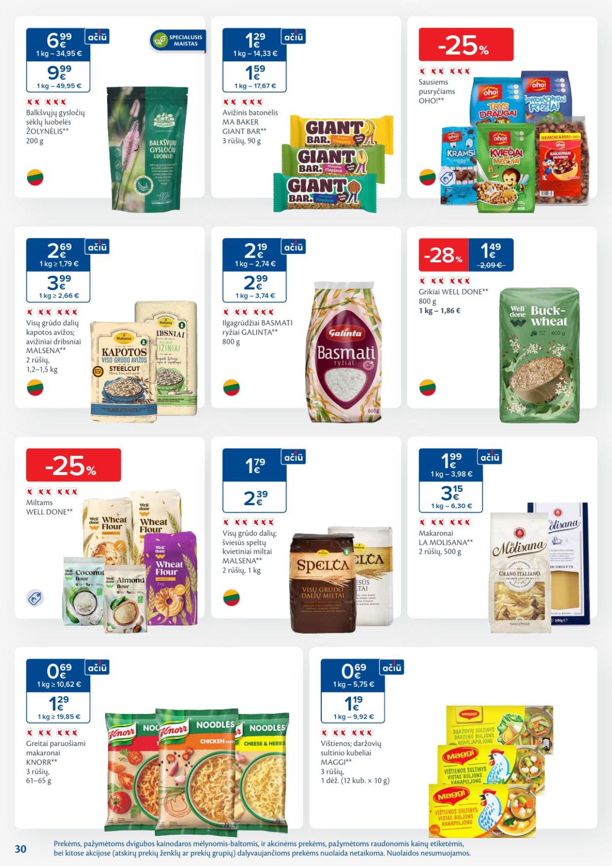 MAXIMA - Kaininis leidinys Nr.9 (2026 02 24 - 2026 03 02) | 30