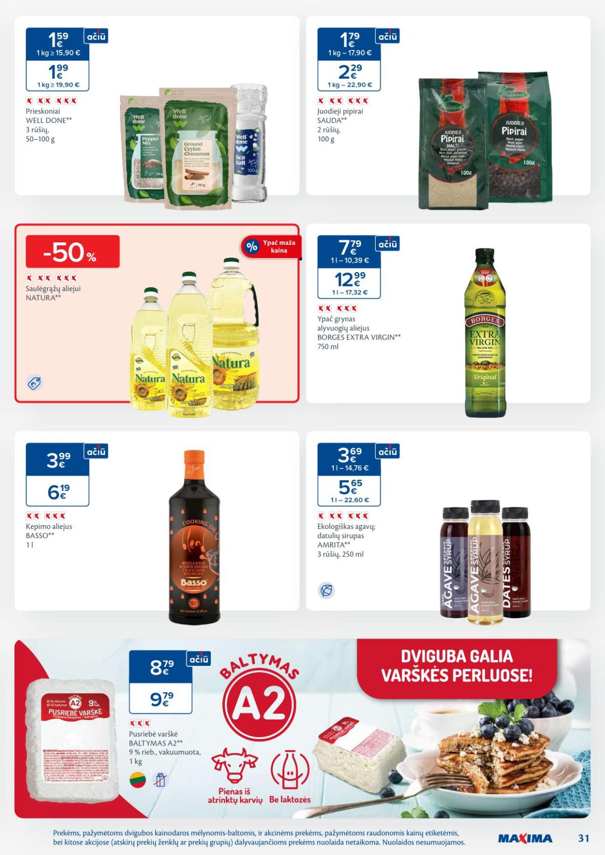 MAXIMA - Kaininis leidinys Nr.9 (2026 02 24 - 2026 03 02) | 31