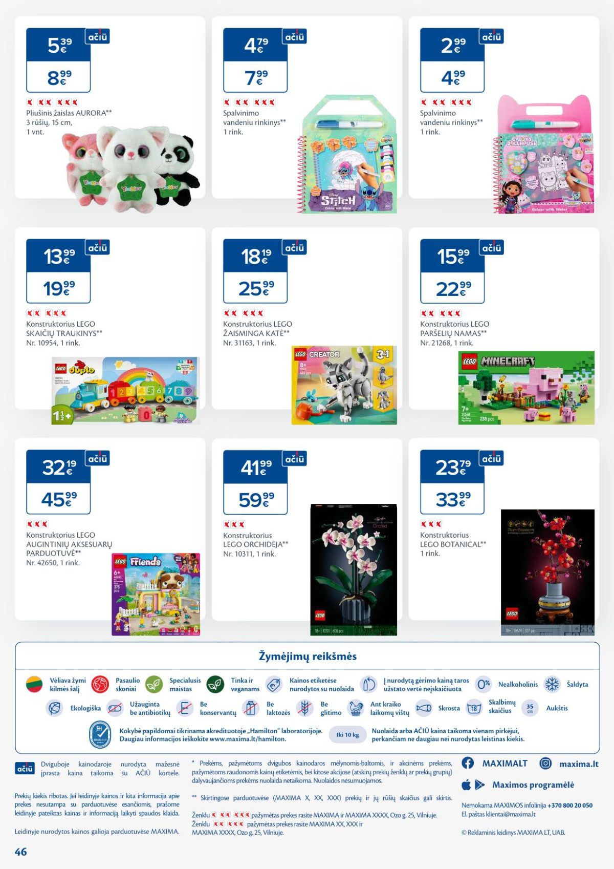 MAXIMA - Kaininis leidinys Nr.9 (2026 02 24 - 2026 03 02) | 46