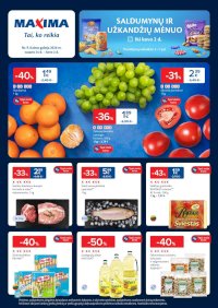 MAXIMA - Kaininis leidinys Nr.9 (2026 02 24 - 2026 03 02)