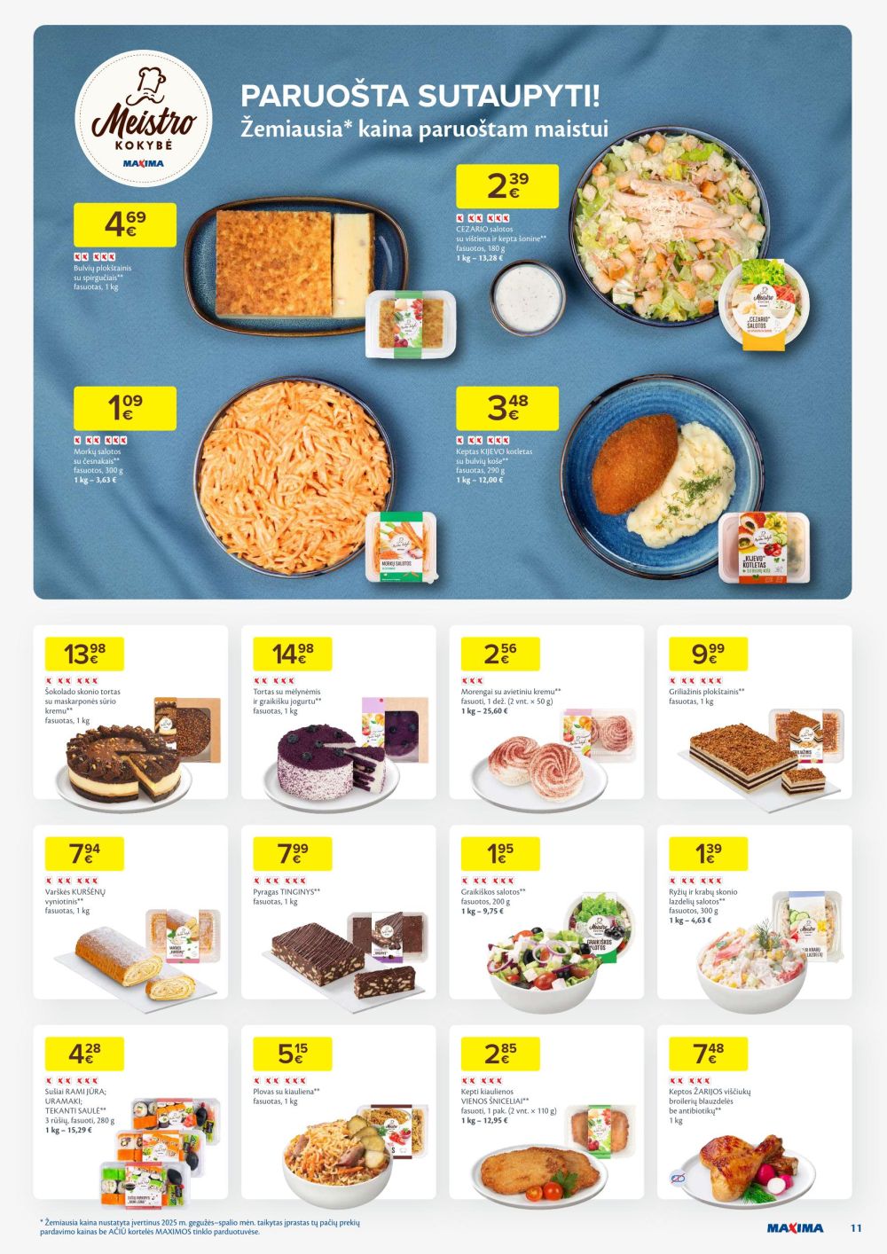 MAXIMA - Kaininis leidinys Nr.49 (2025 12 02 - 2025 12 08) | 11