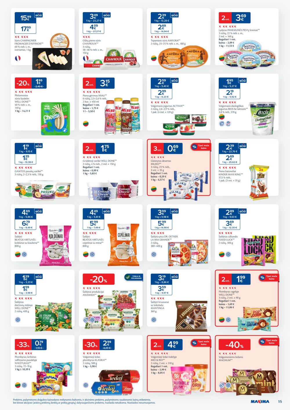 MAXIMA - Kaininis leidinys Nr.49 (2025 12 02 - 2025 12 08) | 15