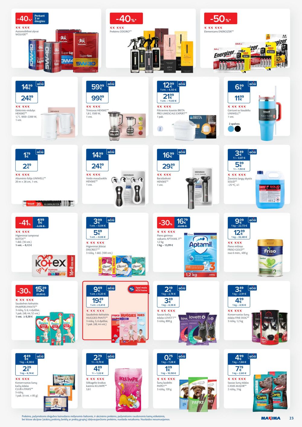 MAXIMA - Kaininis leidinys Nr.49 (2025 12 02 - 2025 12 08) | 23