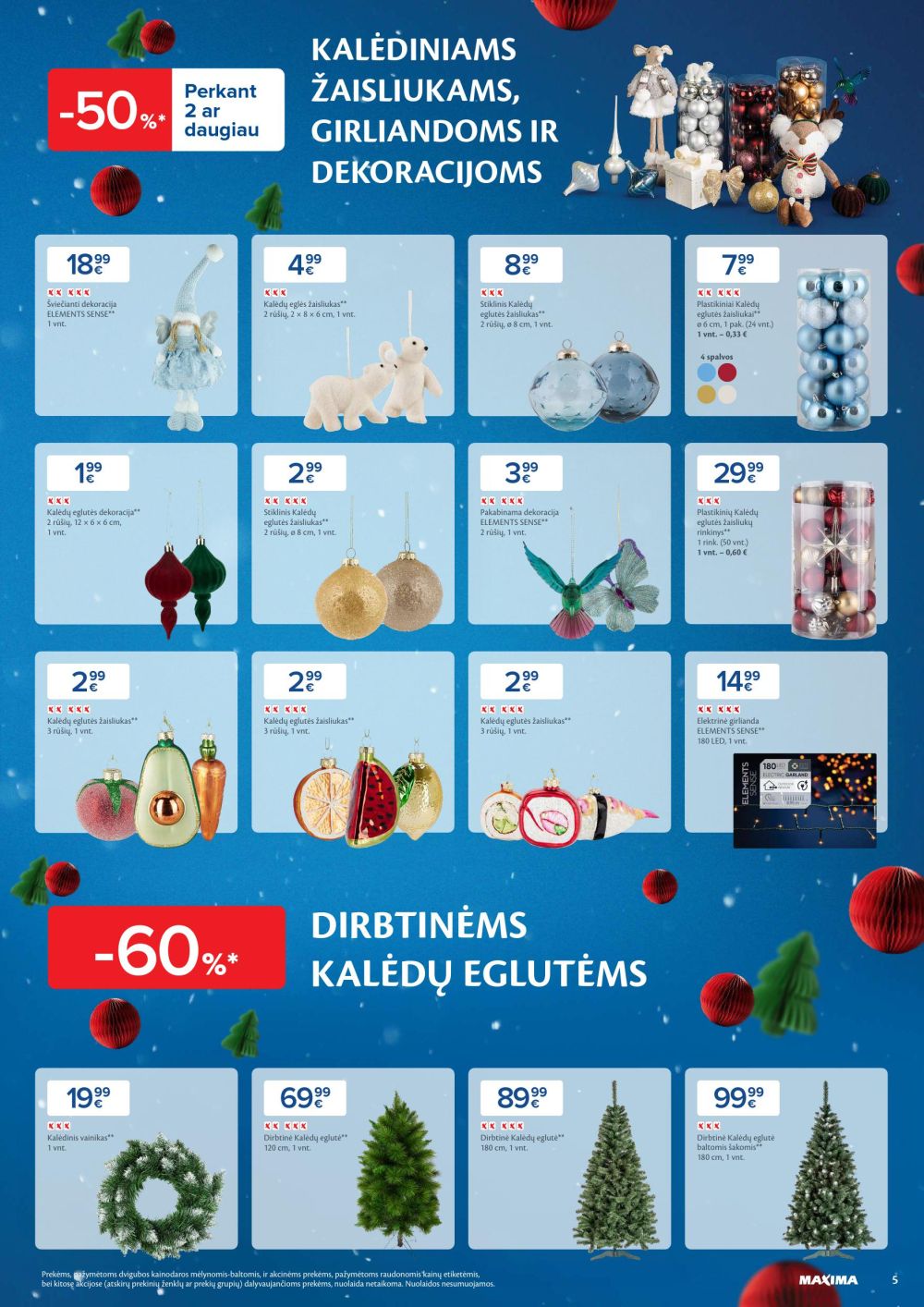 MAXIMA - Kaininis leidinys Nr.49 (2025 12 02 - 2025 12 08) | 5