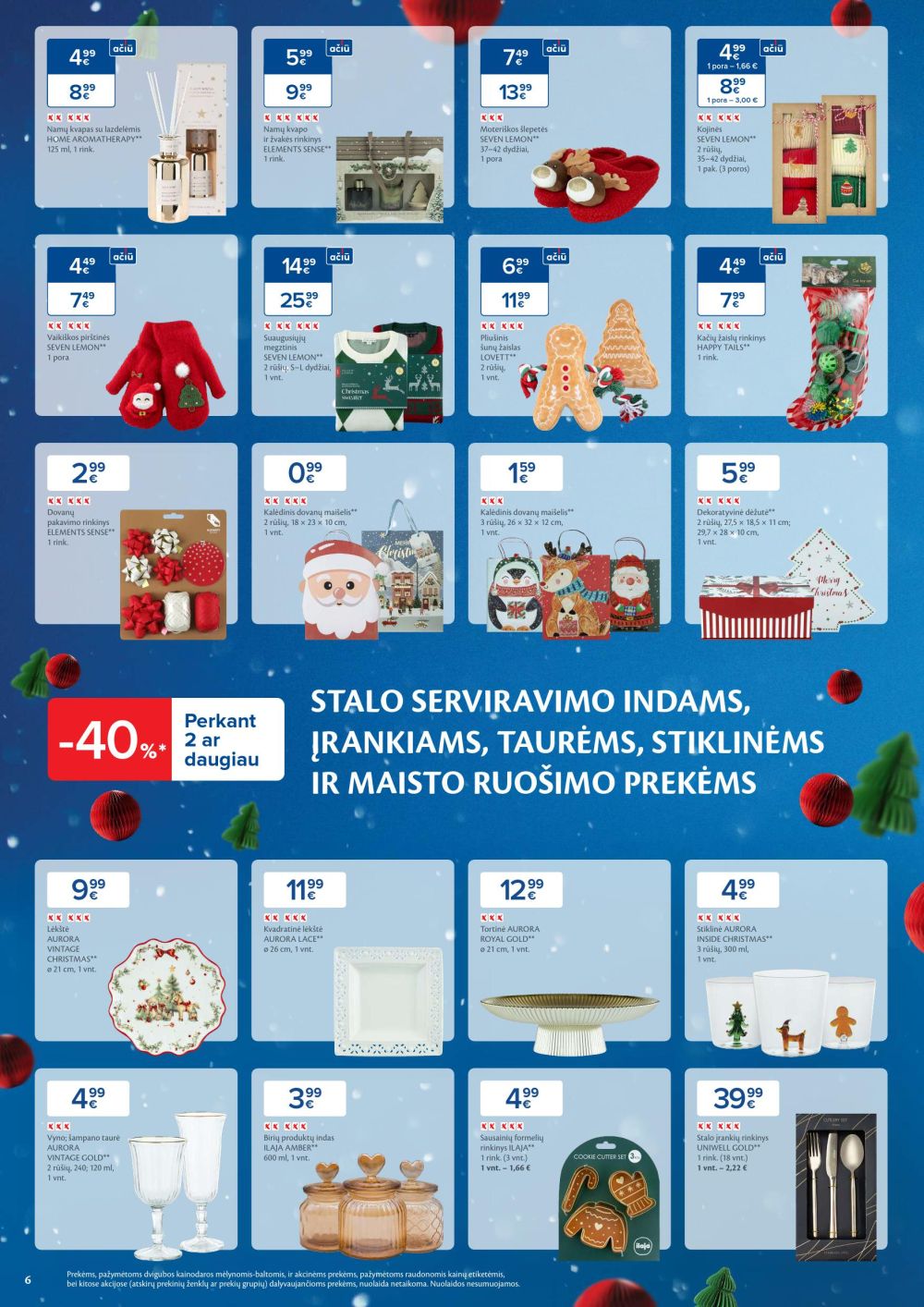 MAXIMA - Kaininis leidinys Nr.49 (2025 12 02 - 2025 12 08) | 6