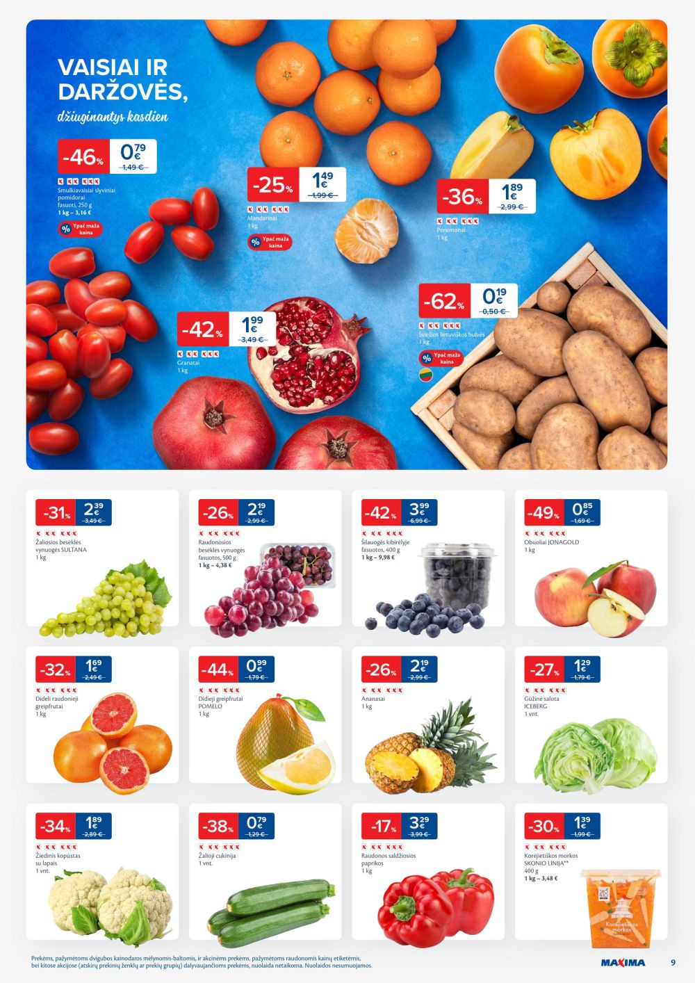 MAXIMA - Kaininis leidinys Nr.49 (2025 12 02 - 2025 12 08) | 9