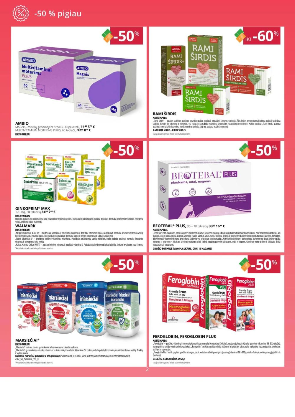 GINTARINĖ VAISTINĖ (2026 01 01 - 2026 01 31) | 2
