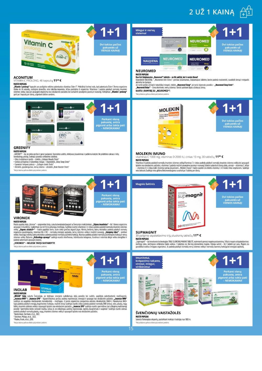 GINTARINĖ VAISTINĖ (2026 01 01 - 2026 01 31) | 15