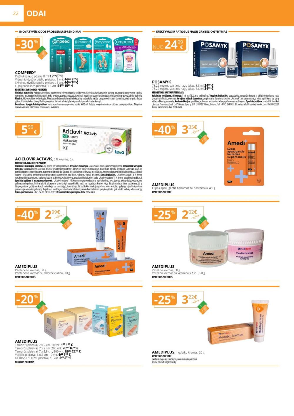 GINTARINĖ VAISTINĖ (2026 01 01 - 2026 01 31) | 22