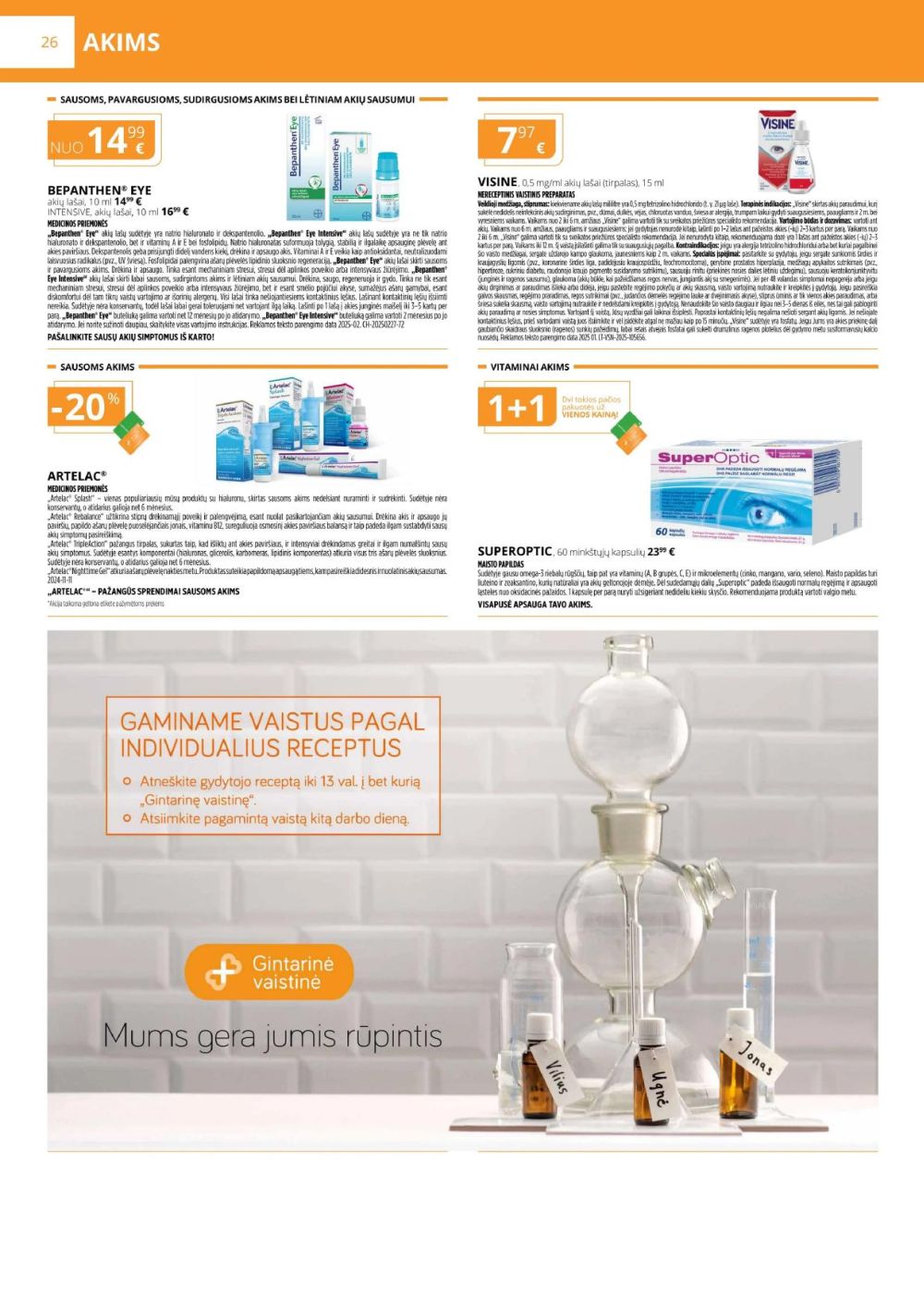 GINTARINĖ VAISTINĖ (2026 01 01 - 2026 01 31) | 26