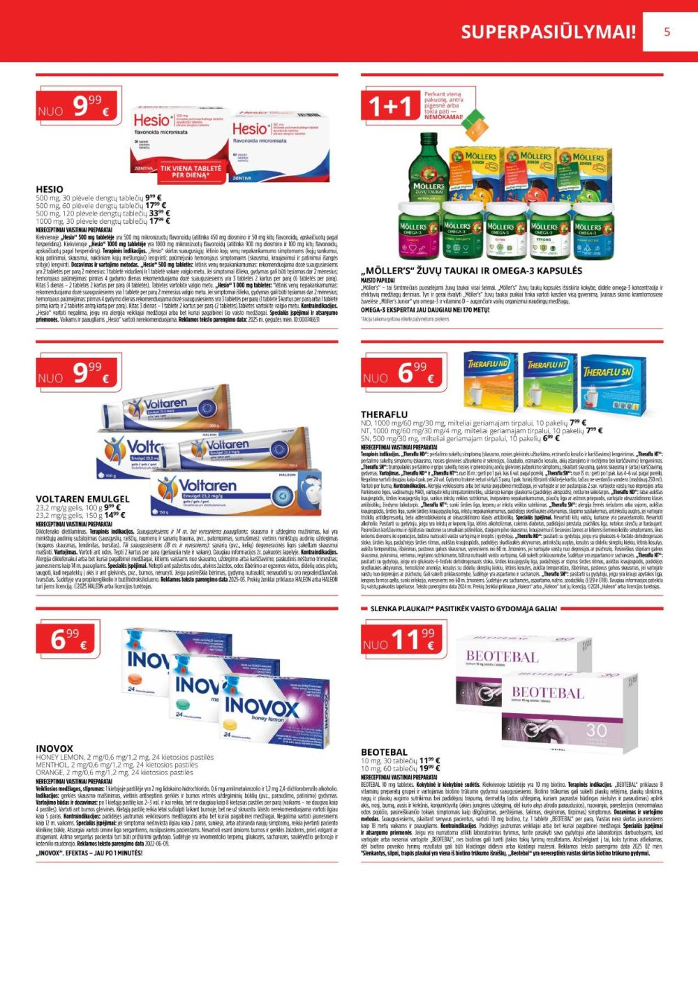 GINTARINĖ VAISTINĖ (2026 01 01 - 2026 01 31) | 5