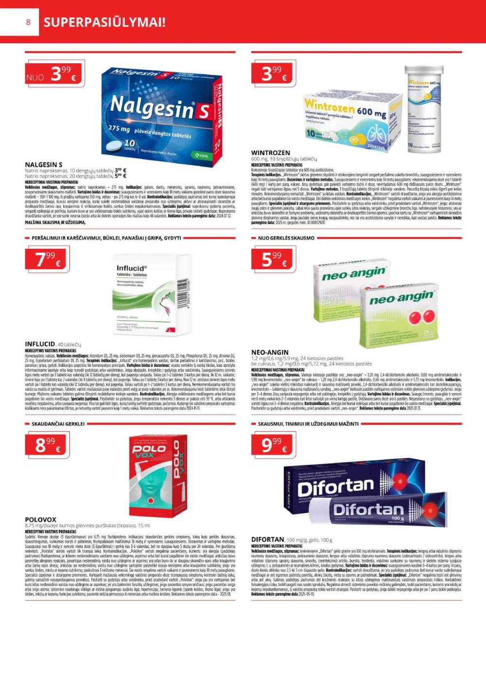 GINTARINĖ VAISTINĖ (2026 01 01 - 2026 01 31) | 8