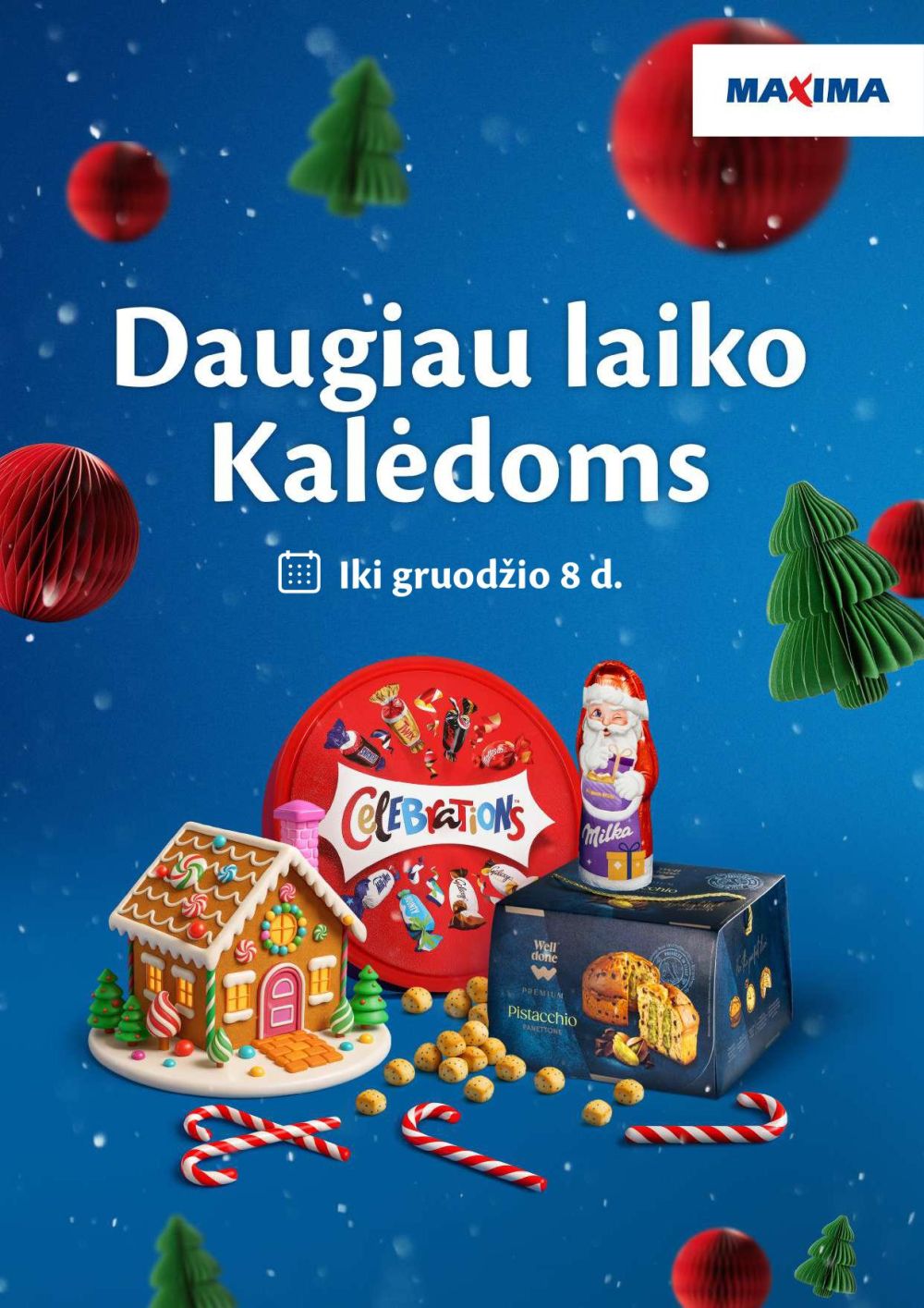 MAXIMA - Daugiau laiko Kalėdoms (2025 12 02 - 2025 12 08) | 1