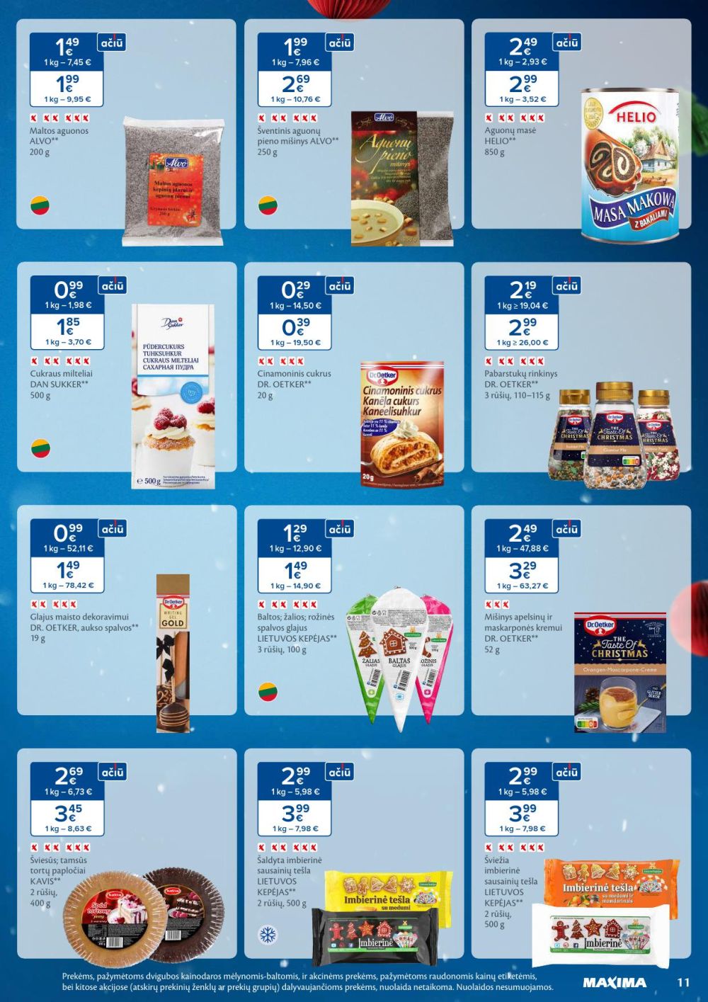 MAXIMA - Daugiau laiko Kalėdoms (2025 12 02 - 2025 12 08) | 11