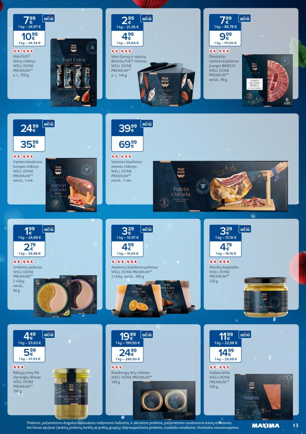 MAXIMA - Daugiau laiko Kalėdoms (2025 12 02 - 2025 12 08) | 13