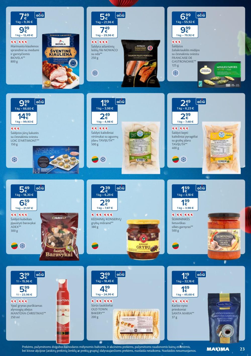 MAXIMA - Daugiau laiko Kalėdoms (2025 12 02 - 2025 12 08) | 23