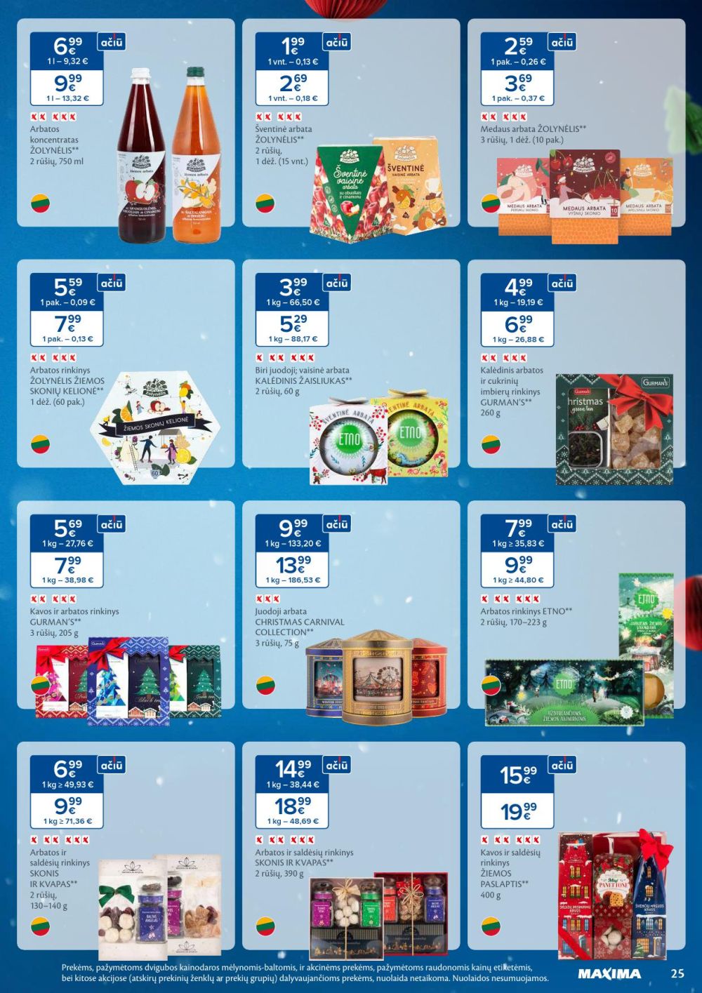 MAXIMA - Daugiau laiko Kalėdoms (2025 12 02 - 2025 12 08) | 25