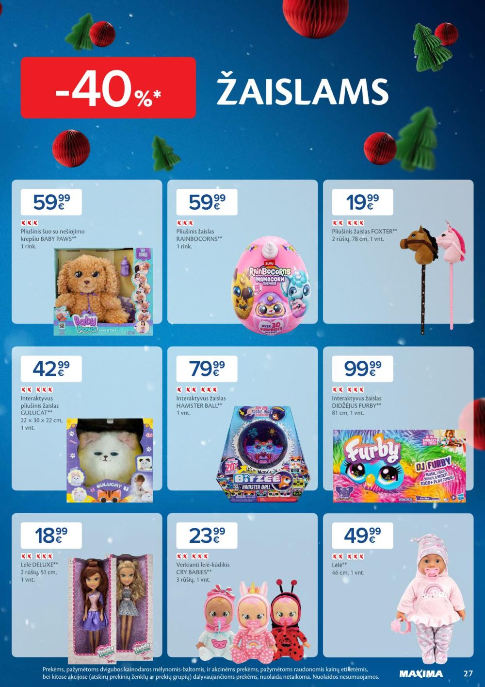 MAXIMA - Daugiau laiko Kalėdoms (2025 12 02 - 2025 12 08) | 27