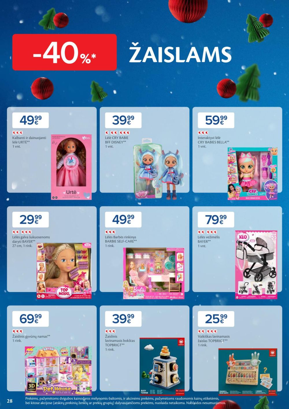 MAXIMA - Daugiau laiko Kalėdoms (2025 12 02 - 2025 12 08) | 28